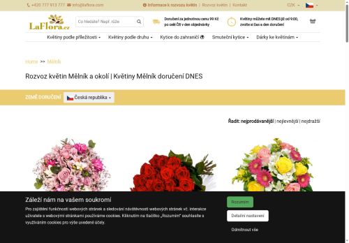 Zobrazit webové stránky Květinářství Lupínek