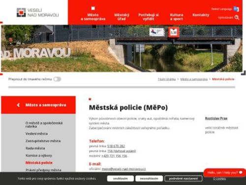Městská policie Veselí nad Moravou