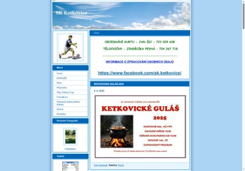 Zobrazit webové stránky TJ Sokol Ketkovice