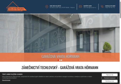 Zobrazit webové stránky Zámečnictví Techlovský