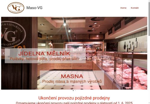 Zobrazit webové stránky Řeznictví & Uzenářství Vladimír Goldšmíd