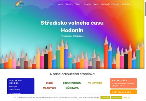 Zobrazit webové stránky Středisko Volného času Hodonín