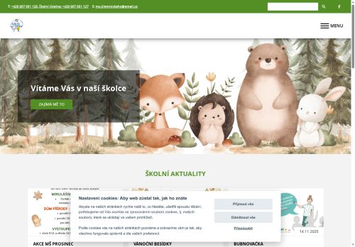 Zobrazit webové stránky MŠ Jilemnického