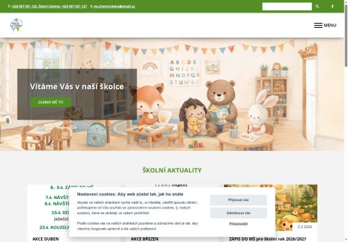 Zobrazit webové stránky MŠ Jilemnického
