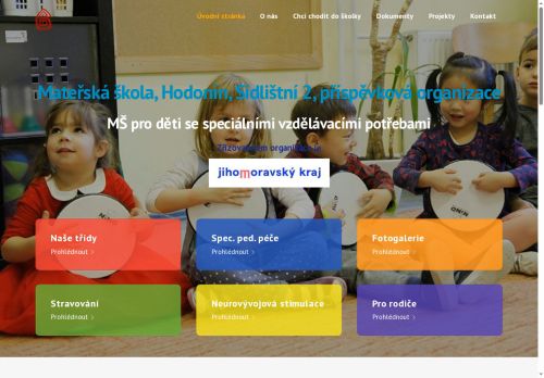 Zobrazit webové stránky Speciální mateřská škola Hodonín