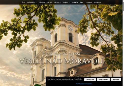 Zobrazit webové stránky Římskokatolická farnost Veselí nad Moravou