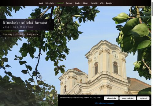 Zobrazit webové stránky Římskokatolická farnost Veselí nad Moravou