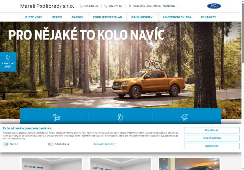 Zobrazit webové stránky Mareš Poděbrady s.r.o.