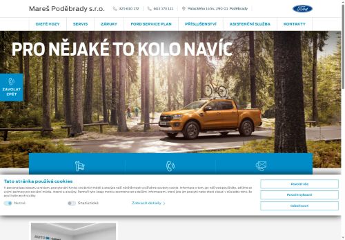 Zobrazit webové stránky Mareš Poděbrady s.r.o.