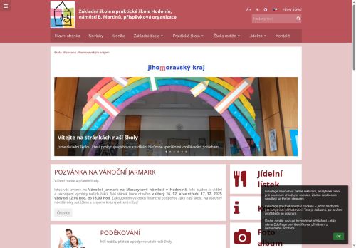 Zobrazit webové stránky Základní škola a praktická škola Hodonín