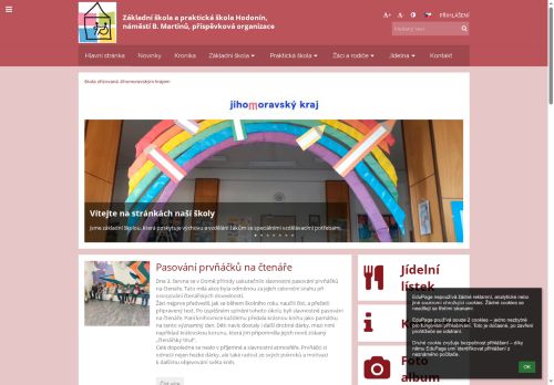 Zobrazit webové stránky Základní škola a praktická škola Hodonín