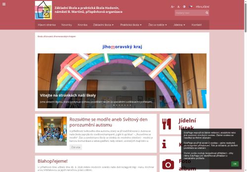 Zobrazit webové stránky Základní škola a praktická škola Hodonín