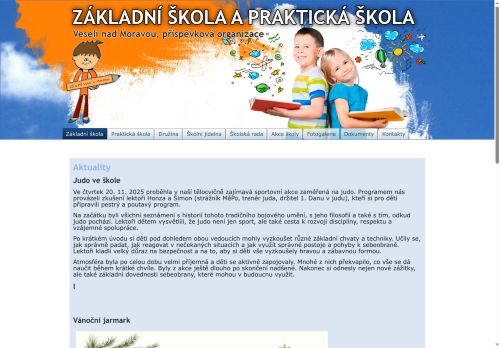 Zobrazit webové stránky Základní škola a praktická škola Veselí nad Moravou