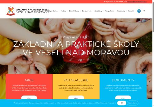 Zobrazit webové stránky Základní škola a praktická škola Veselí nad Moravou