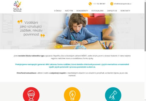 Zobrazit webové stránky Základní škola Na Pohodu