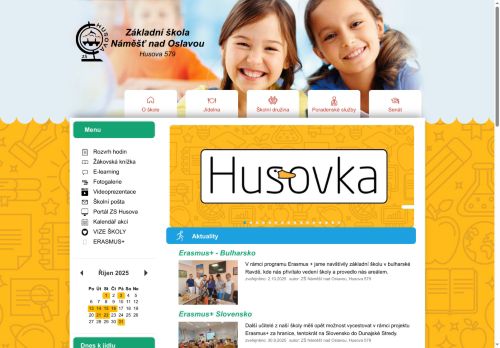 Zobrazit webové stránky ZŠ Husova Náměšť nad Oslavou