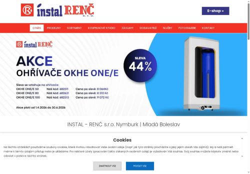 Zobrazit webové stránky Instal RENČ, s.r.o.