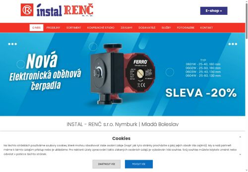 Zobrazit webové stránky Instal RENČ, s.r.o.