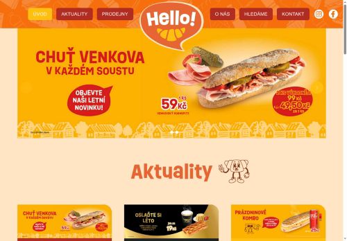 Zobrazit webové stránky Hello!