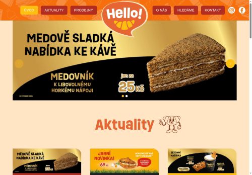 Zobrazit webové stránky Hello!