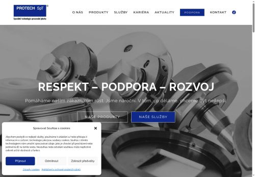 Zobrazit webové stránky ProTech SpT, s.r.o.