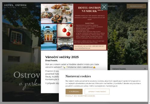Zobrazit webové stránky Hotel Ostrov