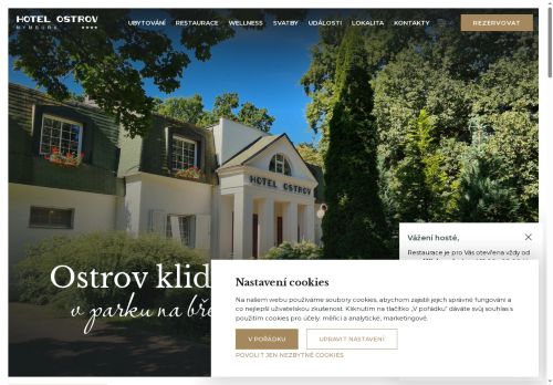 Zobrazit webové stránky Hotel Ostrov