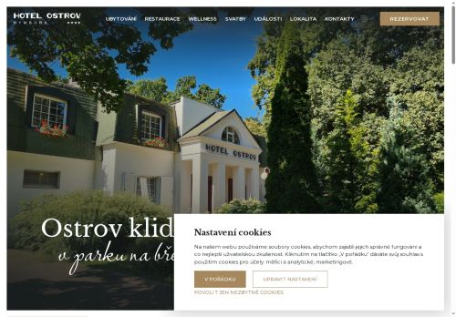 Zobrazit webové stránky Hotel Ostrov