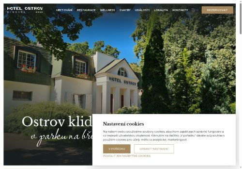 Zobrazit webové stránky Hotel Ostrov