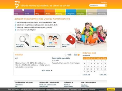 ZŠ Komenského Náměšť nad Oslavou 