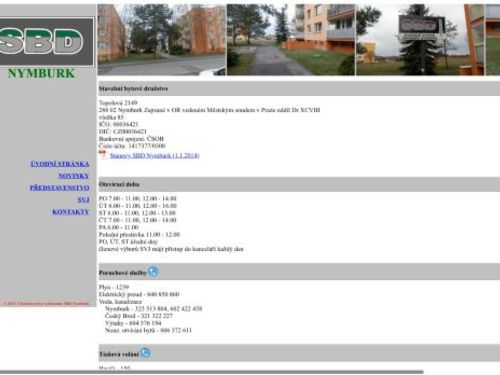 Stavební bytové družstvo Nymburk