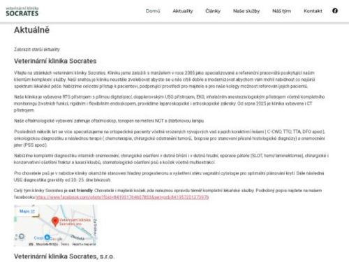 Veterinární klinika Socrates, s.r.o.