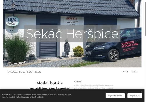 Zobrazit webové stránky Sekáč Heršpice