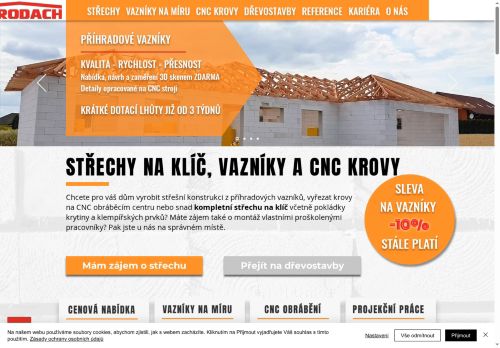 Zobrazit webové stránky Eurodach s.r.o.