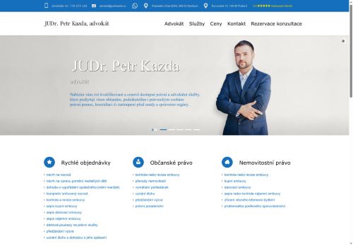 Zobrazit webové stránky JUDr. Petr Kazda, advokát