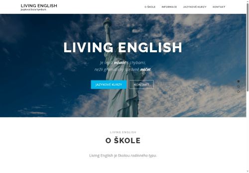 Zobrazit webové stránky Living English
