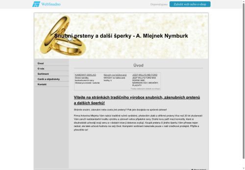 Zobrazit webové stránky Antonín Mlejnek