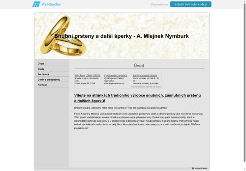 Zobrazit webové stránky Antonín Mlejnek