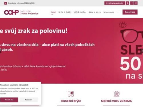 Oční optika Poděbrady