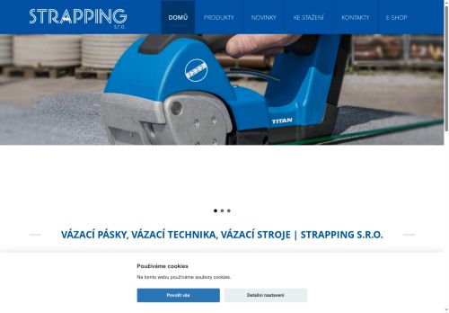 Zobrazit webové stránky Strapping, s.r.o.