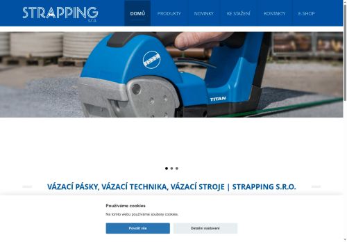 Zobrazit webové stránky Strapping, s.r.o.