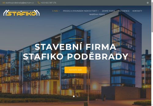 Zobrazit webové stránky Stafiko Poděbrady, spol. s.r.o.