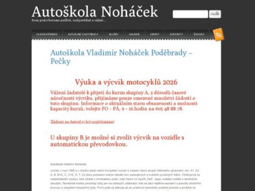 Autoškola Noháček