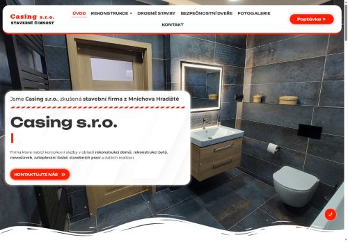 Casing s.r.o. nabízí práci na pozici Stavební montér v obci Mnichovo Hradiště