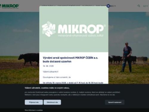 MIKROP Čebín, a.s.
