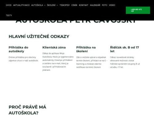 Autoškola Petr Čavojský
