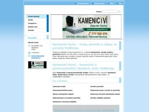 Kamenictví Zdeněk Horký