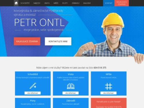 Zámečnictví, kovovýroba - Petr Ontl