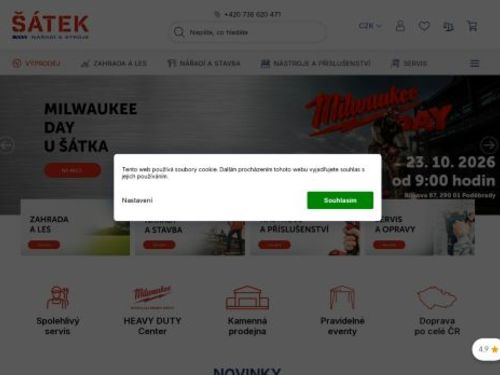 Nářadí a stroje Šátek, s.r.o.
