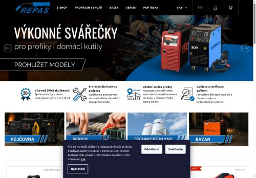 Zobrazit webové stránky REPAS Servis, s.r.o.